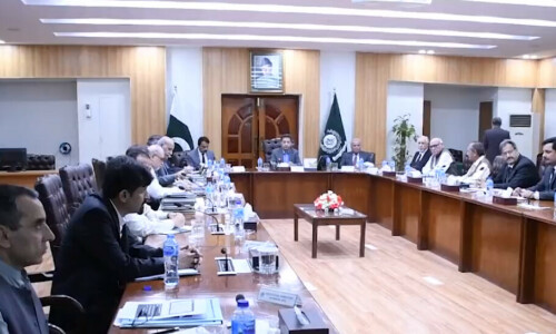 ECP vows to speed up delimitation, announce poll schedule thereafter thereafter . ECP