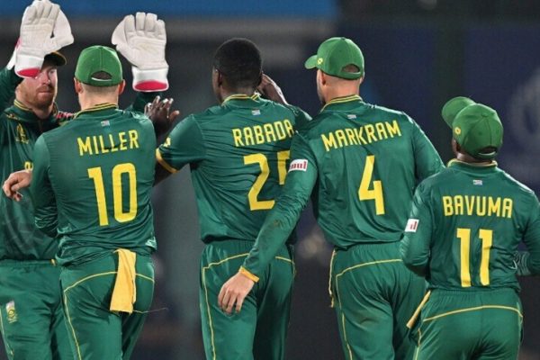 Markram stars as record-setting South Africa defeat Sri Lanka in World Cup clash .