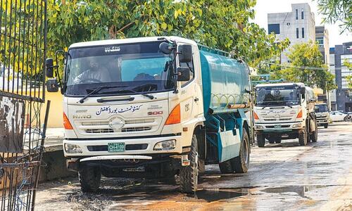 Installation of meters ordered to check water theft, leaks in Karachi’s DHA